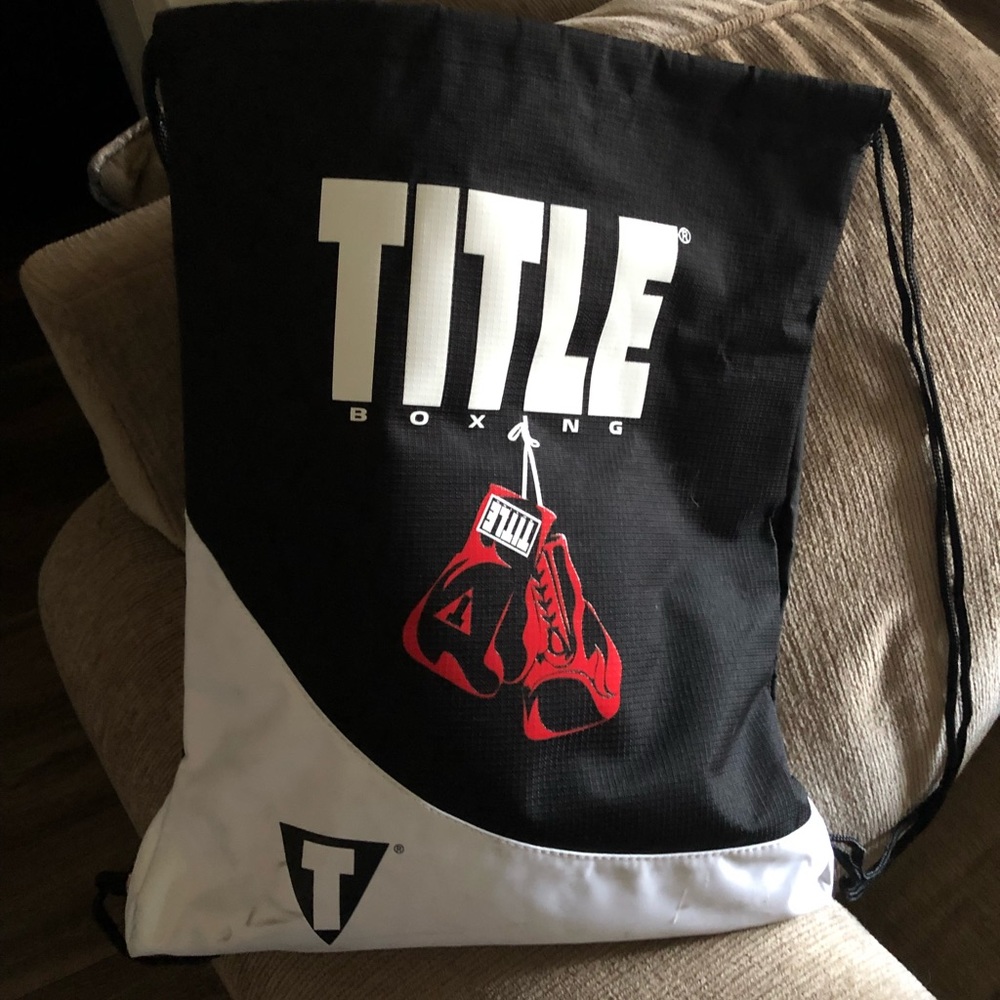 TITLE Boxing Club drawstring bag